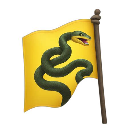 yellow snake emoji